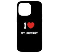 J'aime Mon Grand Pays Coque pour iPhone 14 Pro Max