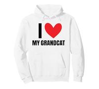 J'aime Mon Grand-père, Animal de Compagnie drôle, Grand-mère, Grand-père, Chat, Papa, Adore Sweat à Capuche