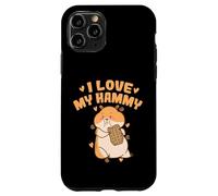 J'aime Mon hammy, Rongeur, Hamster Coque pour iPhone 11 Pro