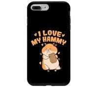 J'aime Mon hammy, Rongeur, Hamster Coque pour iPhone 7 Plus/8 Plus