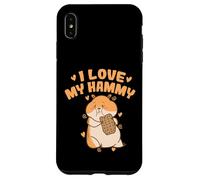 J'aime Mon hammy, Rongeur, Hamster Coque pour iPhone XS Max