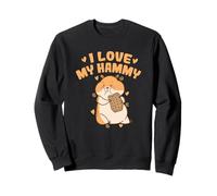 J'aime Mon hammy, Rongeur, Hamster Sweatshirt