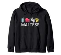 J'aime Mon Maltais Sweat à Capuche