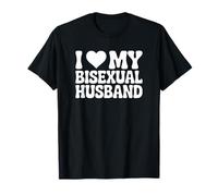 J'aime Mon Mari bisexuel - Bisexual Pride T-Shirt