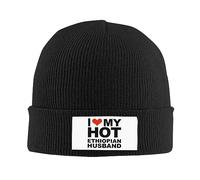 J'aime Mon Mari Éthiopien Sexy Unisex Watch Cap Souple Bonnet De Trawler Élastique Skull Cap pour Sport Course À Pied Jogging