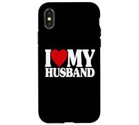 J'aime Mon Mari, Love Women Valentine Wife Matching Coque pour iPhone X/XS