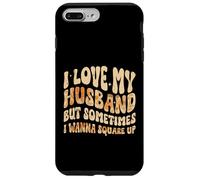 J'aime Mon Mari mais Parfois J'Ai Envie de me retrouver. Funny Fall Coque pour iPhone 7 Plus/8 Plus