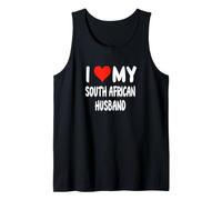 J'aime Mon Mari sud-Africain - Heart - Afrique du Sud Débardeur