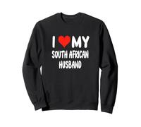J'aime Mon Mari sud-Africain - Heart - Afrique du Sud Sweatshirt