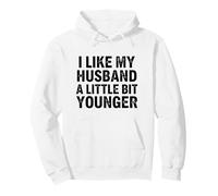 J'aime Mon Mari Un Peu Plus Jeune Sweat à Capuche
