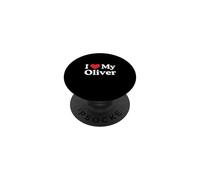 J'aime Mon Oliver Heart Oliver Love Oliver PopSockets PopGrip Adhésif