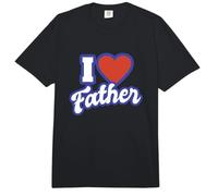 J'aime Mon père Comfort Colors Adult Heavyweight T-Shirt