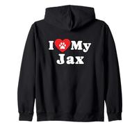 J'aime Mon propriétaire de Chien Jax Sweat à Capuche
