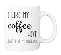 J'Aime Mon Sexe Chaud, Tout Comme Mon Mari Mug À Café Drôle Tasses À Thé Humour Tasse Pour Cacao Maison Boissons Chaudes 330Ml