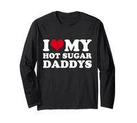 J'aime Mon Sugar Daddy J'aime Mon Petit ami Sugar Daddy Funny Manche Longue