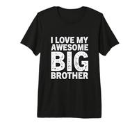 J'aime Mon Super Grand frère T-Shirt Haut de Gamme