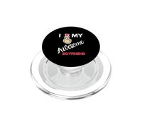 J'aime Mon Super Petit ami PopSockets PopGrip pour MagSafe