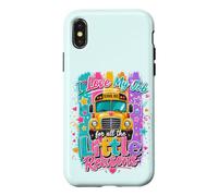 J'aime Mon Travail : Petites Raisons pour lesquelles Un Chauffeur de Bus drôle retourne à l'école Coque pour iPhone X/XS
