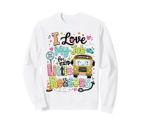J'aime Mon Travail : Petites Raisons pour lesquelles Un Chauffeur de Bus drôle retourne à l'école Sweatshirt