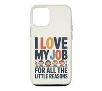 J'aime Mon Travail pour Toutes Ces Petites Raisons Coque pour iPhone 12/12 Pro