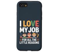 J'aime Mon Travail pour Toutes Ces Petites Raisons Coque pour iPhone SE (2020) / 7/8