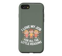 J'aime Mon Travail pour Toutes Ces Petites Raisons Coque pour iPhone SE (2020) / 7/8