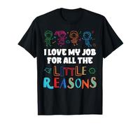 J'aime Mon Travail pour Toutes Les Petites Raisons T-Shirt