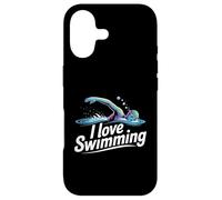 J'aime Nager Un Esprit Dynamique de Sports Nautiques Coque pour iPhone 17