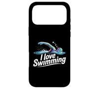 J'aime Nager Un Esprit Dynamique de Sports Nautiques Coque pour iPhone 17 Pro Max