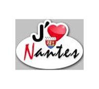 J'aime Nantes (15x11cm) - Sticker/Autocollant