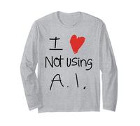 J'aime ne Pas Utiliser l'IA Manche Longue