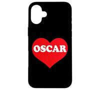 J'aime Oscar, J'adore Oscar Custom Coque pour iPhone 16 Plus