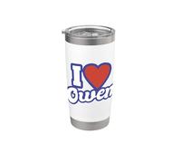 J'aime Owen Gobelet isotherme en acier inoxydable double paroi