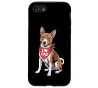 J'aime Papa Basenji Lover Dog Dad Coque pour iPhone SE (2020) / 7/8