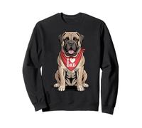J'aime Papa Bullmastiff Lover Dog Dad Sweatshirt