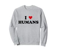 J'aime Papa Maman - C'est drôle, J'aime Les Humains Sweatshirt