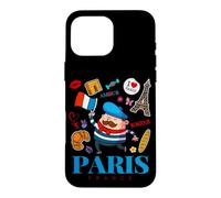 J'aime Paris, Paris, France, Culture, Doodles, Graphisme Coque pour iPhone 16 Pro Max
