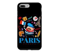 J'aime Paris, Paris, France, Culture, Doodles, Graphisme Coque pour iPhone 7 Plus/8 Plus