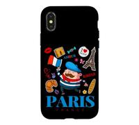 J'aime Paris, Paris, France, Culture, Doodles, Graphisme Coque pour iPhone X/XS