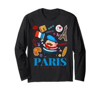 J'aime Paris, Paris, France, Culture, Doodles, Graphisme Manche Longue