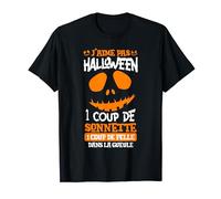 J'aime pas halloween anti humour cadeau drôle rigolo T-Shirt