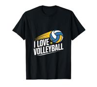 J'aime Passion Sport, passionné de Volley-Ball T-Shirt Graphique avec Valeur