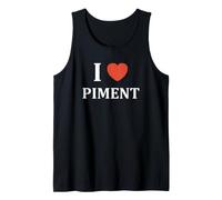 J'aime Piment Humour i Love Piment Débardeur