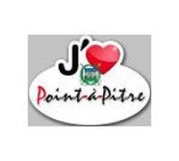 J'aime Pointe-À-Pitre (5x3.7cm) - Sticker/Autocollant