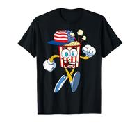 J'aime Popcorn Cool Snack Boy Kid Bro Sœur Fille Enfants T-Shirt