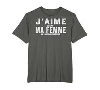 J'aime Quand ma Femme Me Laisse Aller pêcher Cadeau Humour T-Shirt