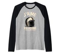 J'aime Quand Ma Femme Moto Humour Manche Raglan