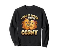 J'aime Quand tu ES Un Couple de Corny Corndog Sweatshirt