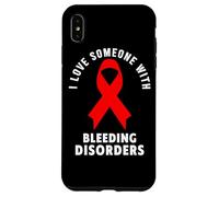J'aime Quelqu'un avec Un Trouble de la Coagulation Coque pour iPhone XS Max