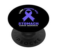 J'aime Quelqu'un Qui est sensibilisé au Cancer de l'estomac PopSockets PopGrip Adhésif